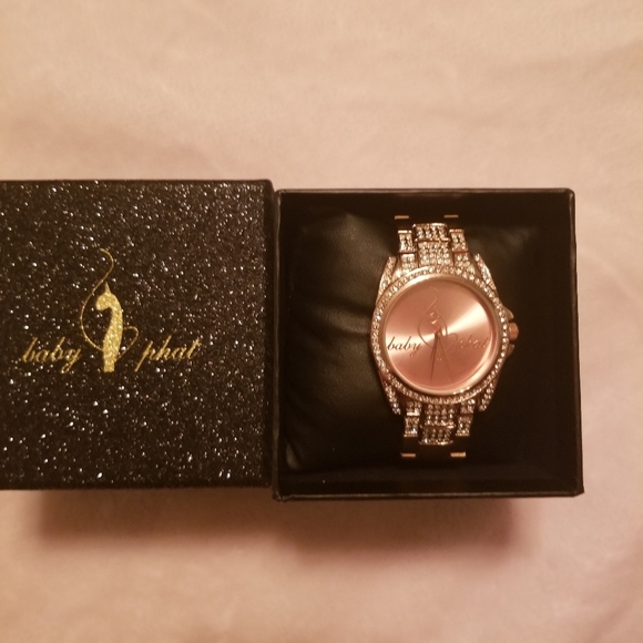 Baby Phat Jewelry - Baby Phat Rose Gold Watch